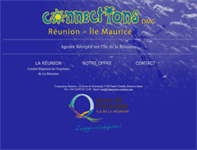 Tablet Screenshot of connections-reunion.com